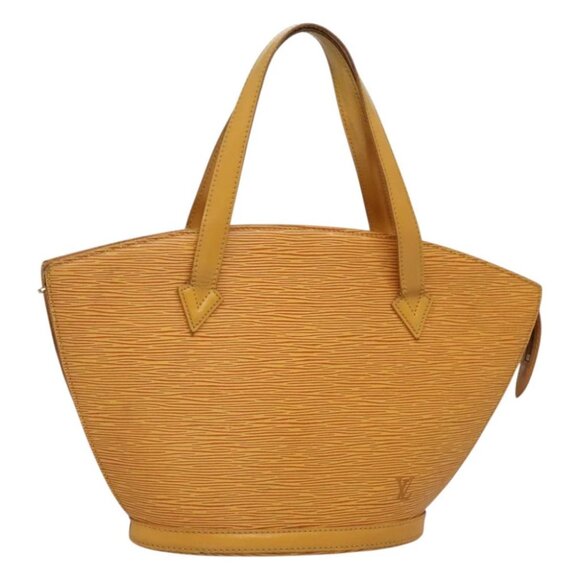 LOUIS VUITTON Epi Saint Jacques Hand Bag Yellow M52279 LV Auth bs25737 - Picture 1 of 15